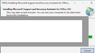 The Diagnostic Results summary window showing automated fixes and generated system log export options.