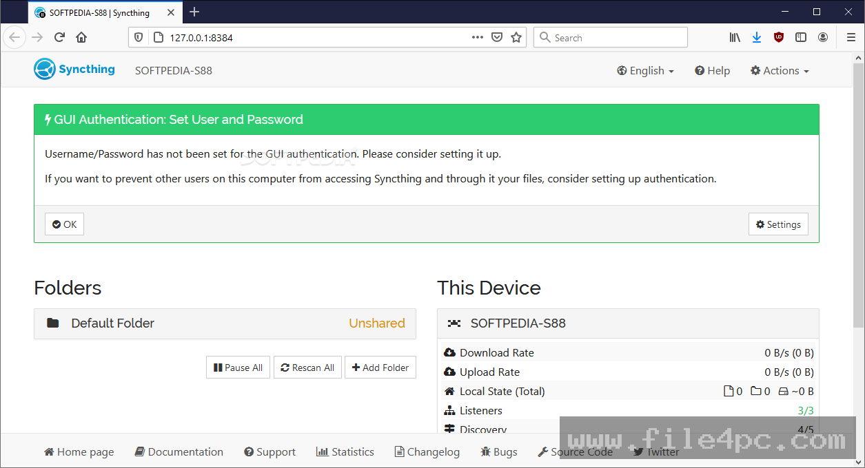 The Device Connection details dialog showing cryptographic Device ID verification and encryption status indicators.
