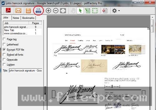 The Page Display toolbar displaying page reordering, cropping, and digital letterhead overlay options.