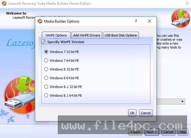 Windows Boot Repair diagnostic menu illustrating options for MBR rebuild, BCD repair, and automated boot fix options.