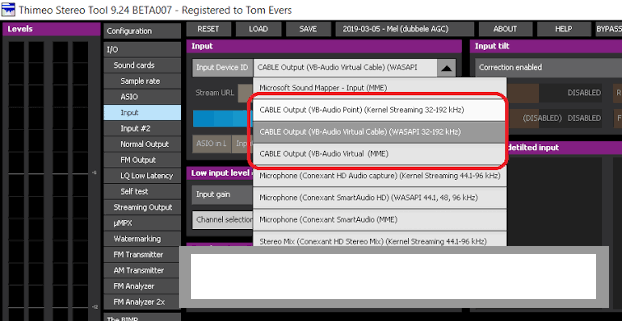 The FM Composite output screen displaying MPX subcarrier generation, pilot tone levels, and integrated RDS parameters.