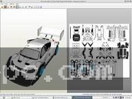 The Print and Export dialog configuring vector PDF options and cutting plotter registration marks for Silhouette devices.